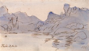 Philae av Edward Lear