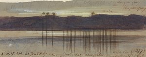 Philae, kl. 06.00-6.15, 31 januari 1867 (277) av Edward Lear