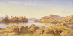 Philae, Egypten av Edward Lear
