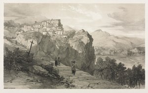 Rocca Giovane av Edward Lear