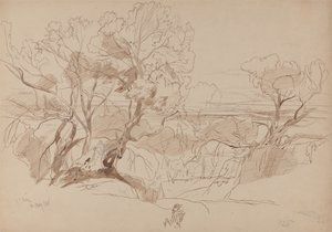 Santa Decca, Korfu, 28 maj 1848 (126) av Edward Lear