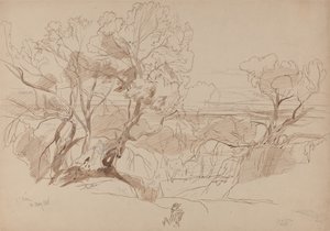 Santa Decca, Korfu, 28 maj 1848 (126) av Edward Lear