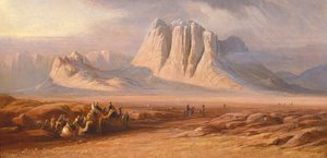 Sinai av Edward Lear