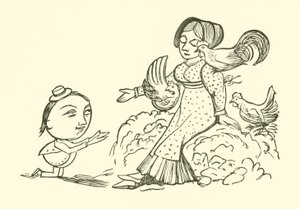 Uppvaktningen av Yonghy-Bongy-Bo (gravyr) av Edward Lear