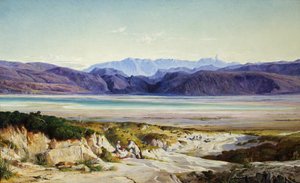 Thermopylae bergen av Edward Lear