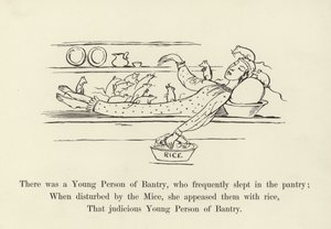 Det var en ung person från Bantry, som ofta sov i skafferiet av Edward Lear