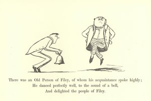 Det fanns en gammal person från Filey, som hans bekanta talade mycket om. av Edward Lear