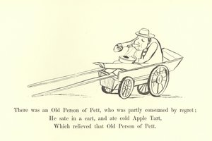 Det fanns en gammal person från Pett, som delvis var förtärd av ånger av Edward Lear