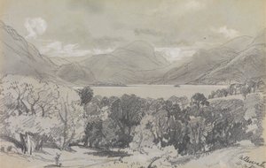Ullswater, 14 oktober 1836 av Edward Lear