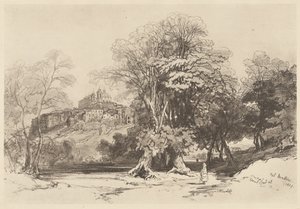 Montone-dalen av Edward Lear