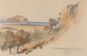 Utsikt nära Palermo av Edward Lear