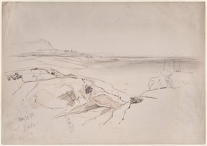 Utsikt över Sciacca, Sicilien av Edward Lear