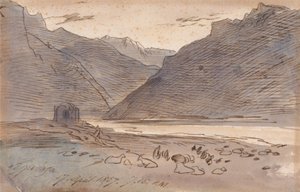 Vjose, kl. 19.15 den 17 april 1857 av Edward Lear