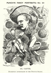 Dr Carver (gravyr) av Edward Linley (after) Sambourne