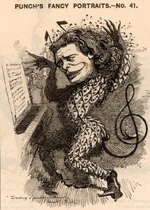 Anton Rubenstein (1829-1894) av Edward Linley Sambourne