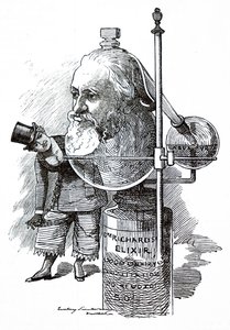 Benjamin Ward Richardson. av Edward Linley Sambourne