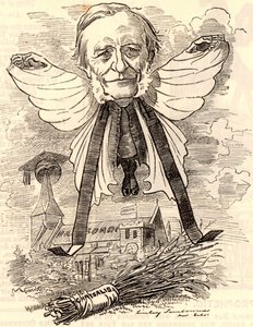 Karikatyr av George Granville Bradley av Edward Linley Sambourne