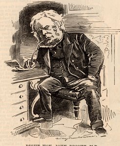 Tecknad film av John Bright av Edward Linley Sambourne