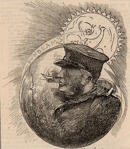 Tecknad film av Thomas Brassey av Edward Linley Sambourne