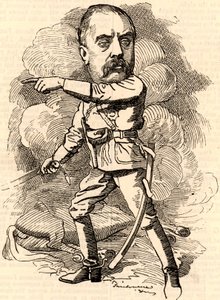 Gerald Graham (1831-1899) engelsk arméofficer som tjänstgjorde i Royal Engineers av Edward Linley Sambourne