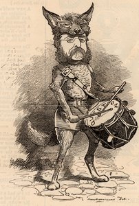 Henry Drummond Charles Wolff (1830-1908) av Edward Linley Sambourne