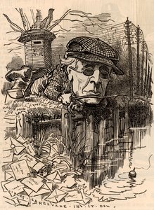 Henry Fawcett (1833-1884) av Edward Linley Sambourne