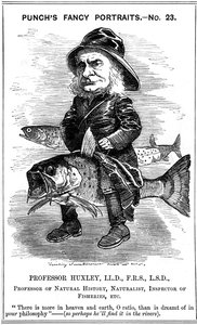 Thomas Henry Huxley, engelsk biolog, 1881 av Edward Linley Sambourne