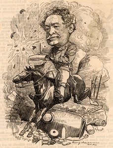 William Howard Russell (1821-1907) av Edward Linley Sambourne