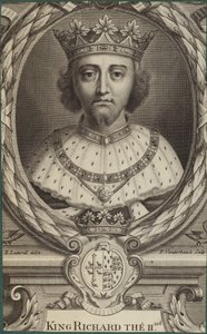 Porträtt av kung Richard II av England av Edward Lutterell