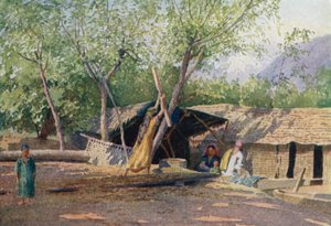 En båtsman och hans familj