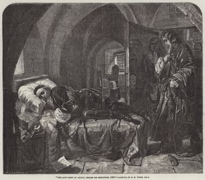 Argylls sista sömn före hans avrättning, 1685