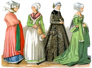 Kvinnor i Nürnberg, Tyskland, 1500-talet 1849.