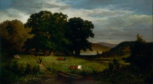 Ekar, 1876. av Edward Mitchell Bannister