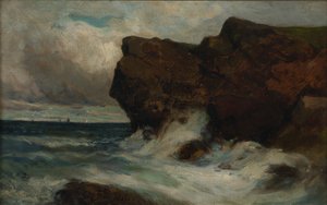 Ocean Cliffs, 1881. av Edward Mitchell Bannister