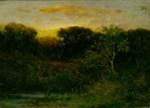 Soluppgång, n.d. av Edward Mitchell Bannister