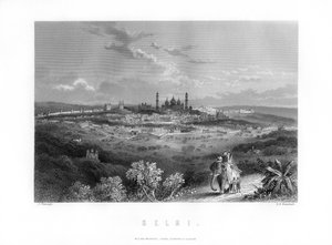 Delhi, Indien, 1893.