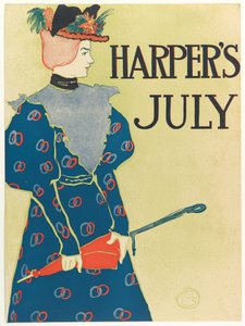 Reklamaffisch för Harper