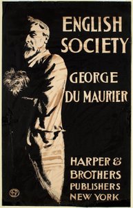 Engelskt sällskapsliv, av George du Maurier, Harper & Brothers, förlag av Edward Penfield