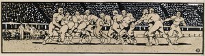 Fotbollsmatch av Edward Penfield