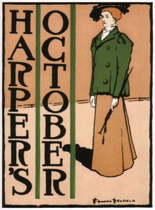Harpers oktober 1895 av Edward Penfield