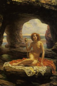Vid lågt tidvatten av Edward Poynter