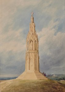 Ebanor Cross, Northampton av Edward Pretty