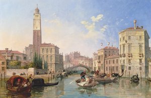 Canal Grande: San Geremia och ingången till Canneregio