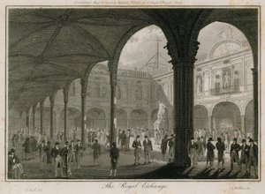 Royal Exchange, London av Edward Pugh
