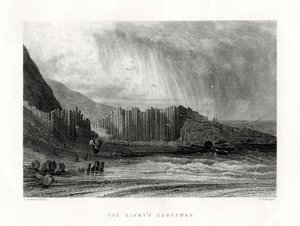The Giants Causeway, County Antrim, Nordirland, 1884