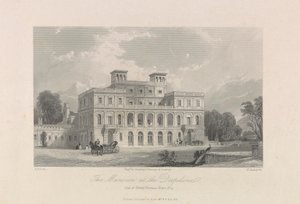 The Mansion at the Deepdene. Säte för Henry Thomas Hope, Esq.