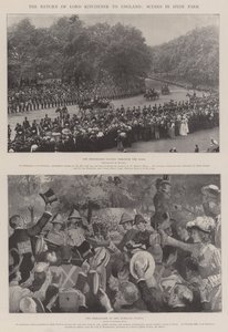 Lord Kitcheners återkomst till England, scener i Hyde Park av Edward Read