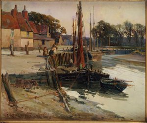 En kornisk fiskeby, 1900
