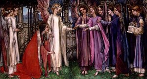 St. Catherine av Edward Reginald Frampton