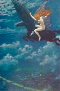 Dream Idyll A Valkyria, 1902, 1905 av Edward Robert Hughes